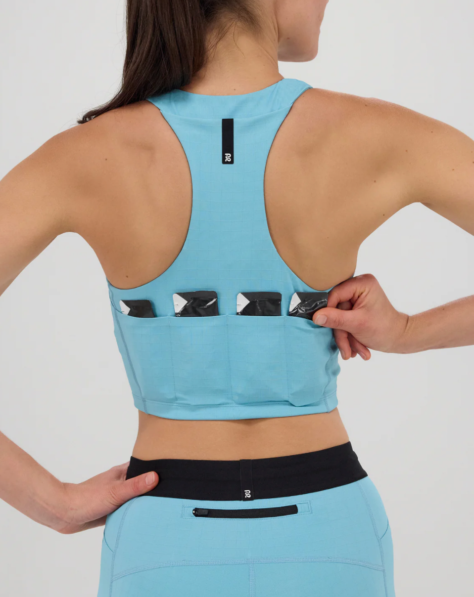 Bandit Gridlock Zip Front Race Crop