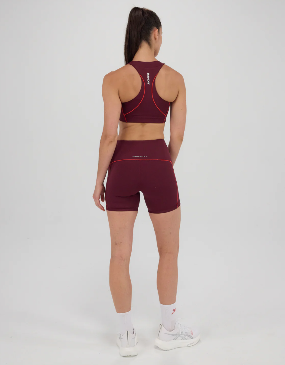 Bandit Stamina 5" Pop Stitch High Waist Compression Short - Women