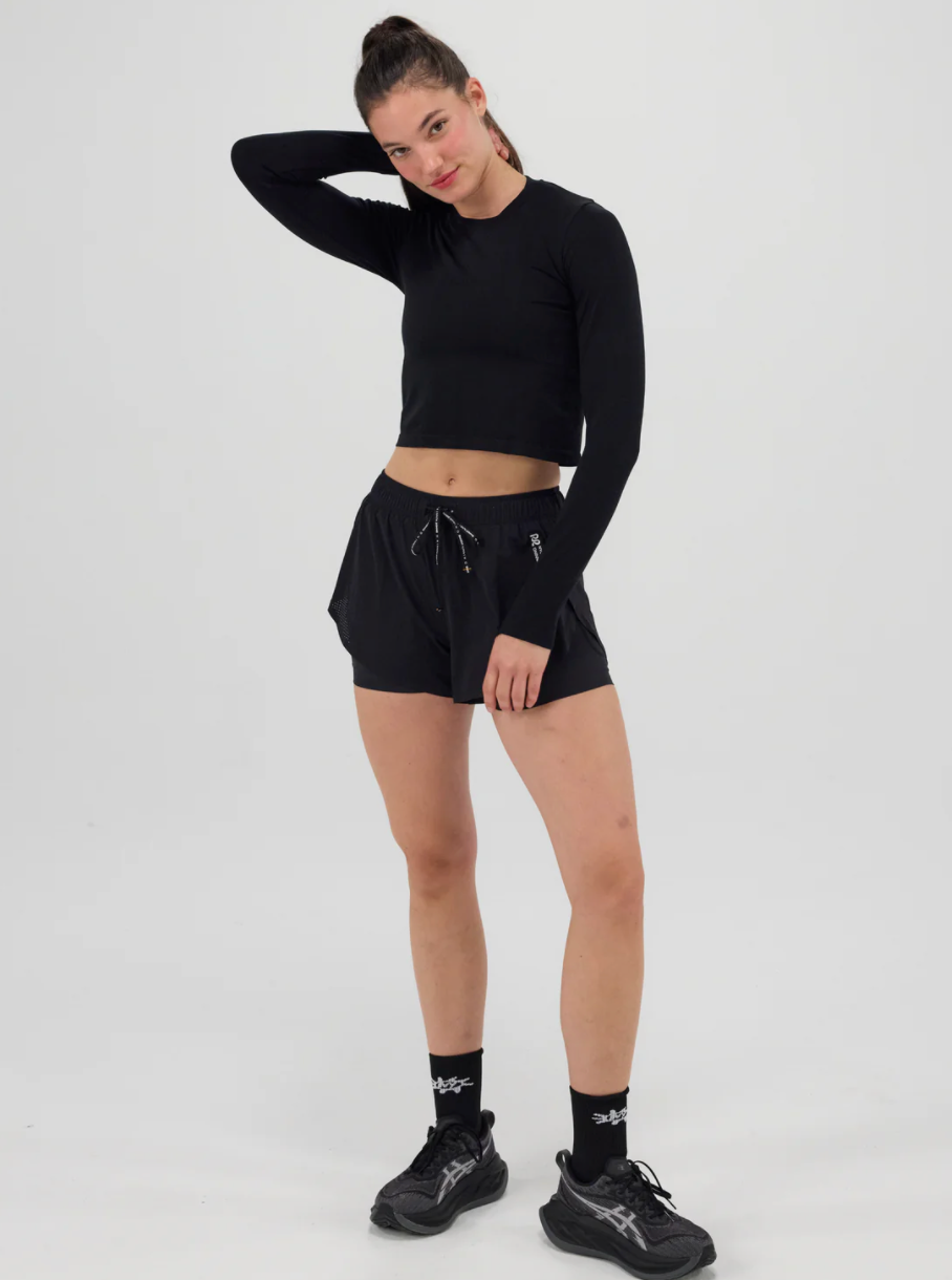 Bandit Mercury Seemless Long Sleeve Crop - Women's