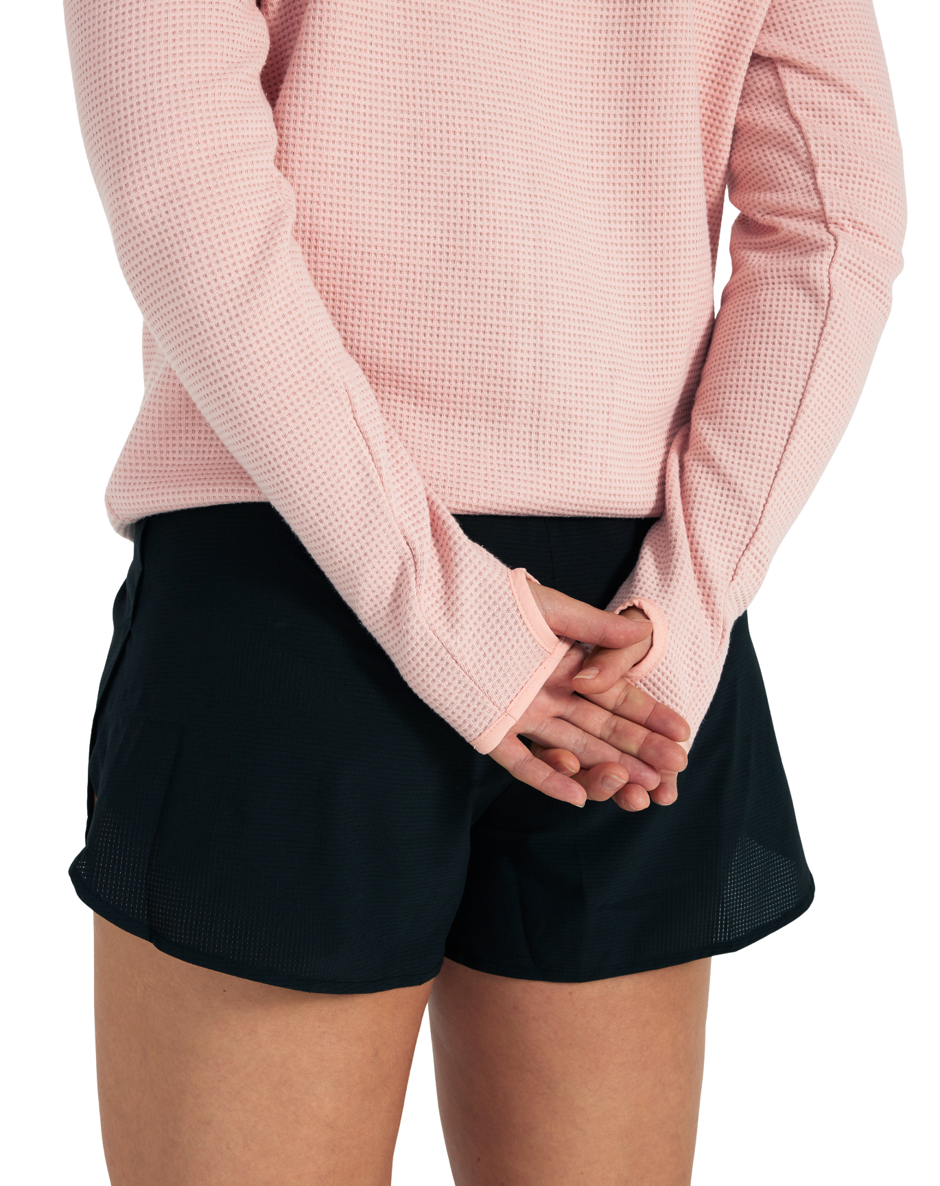 TIEMPOS™ Organic Cotton Waffle Long Sleeve