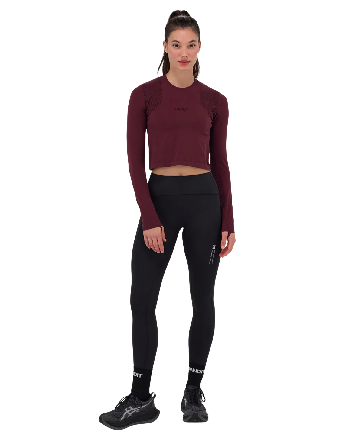 Bandit Running Women's Mercury Seamless™ Long Sleeve Crop