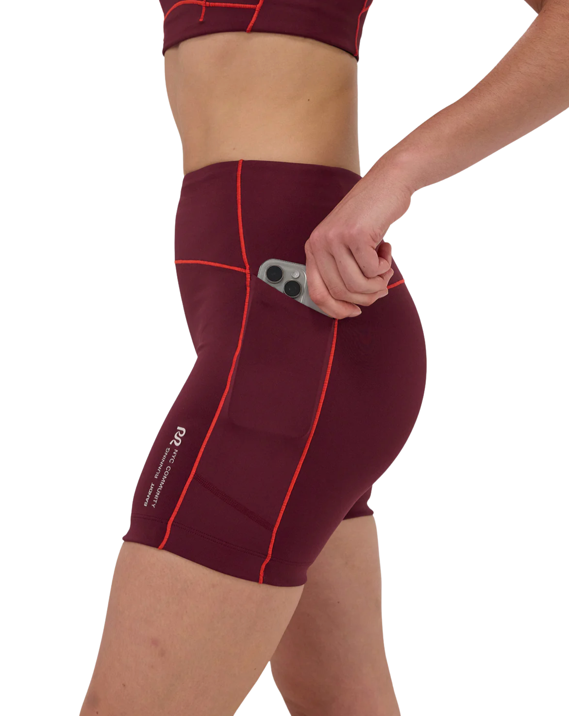 Bandit Running Women's Stamina™ 5" Pop Stitch™ High Waist Compression Short