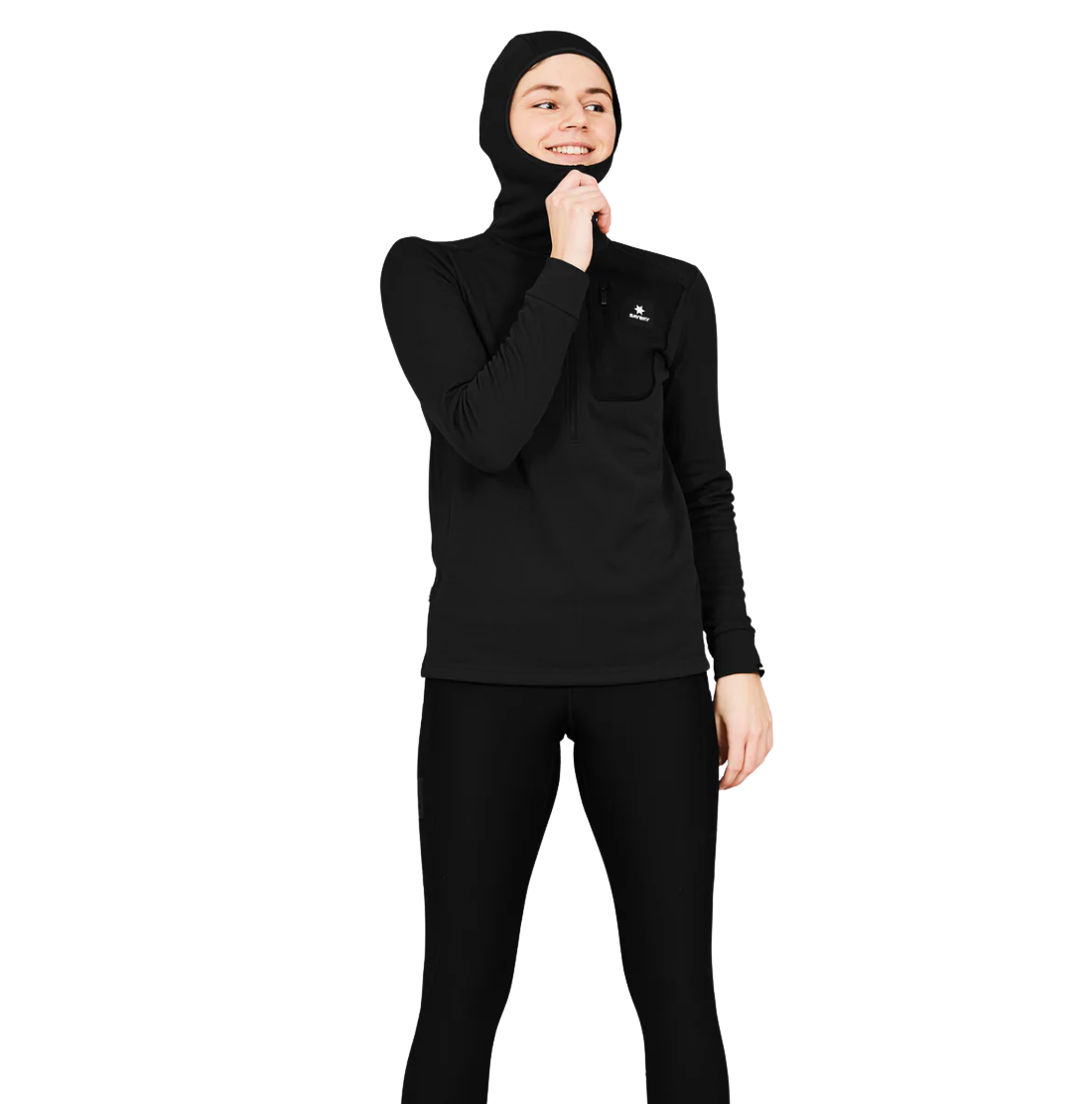 Saysky Women's Combat Half Zip Fleece Hoodie