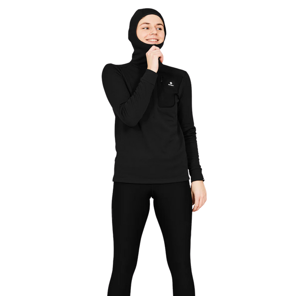 Saysky Women's Combat Half Zip Fleece Hoodie