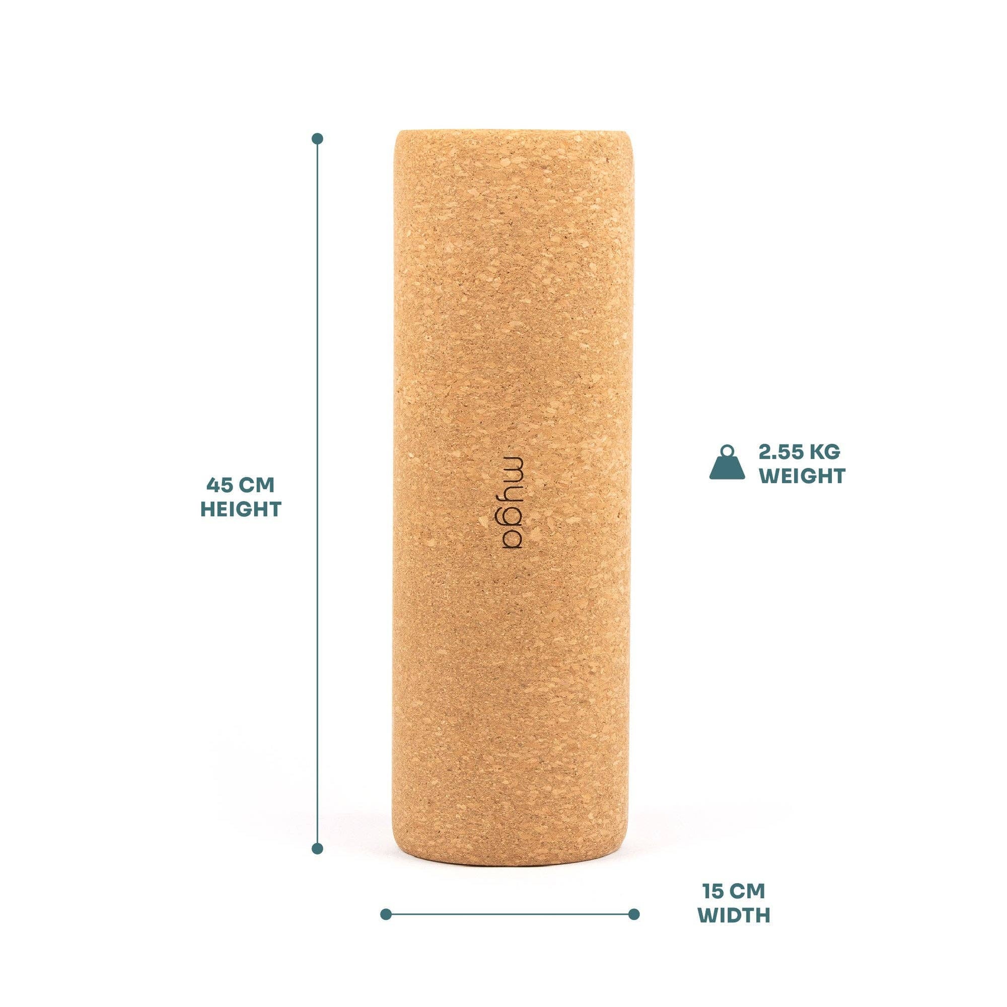 Natural Cork Foam Roller