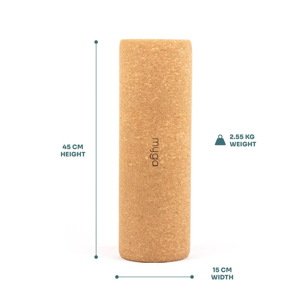 Natural Cork Foam Roller