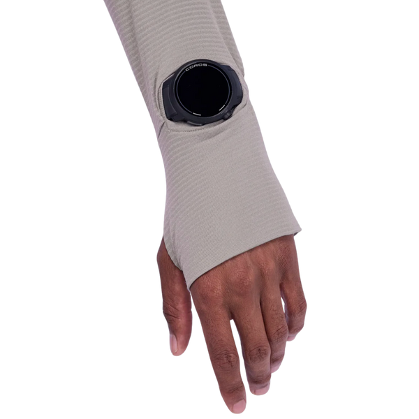 Bandit Running - Men's AuraGrid™ Mockneck Long Sleeve
