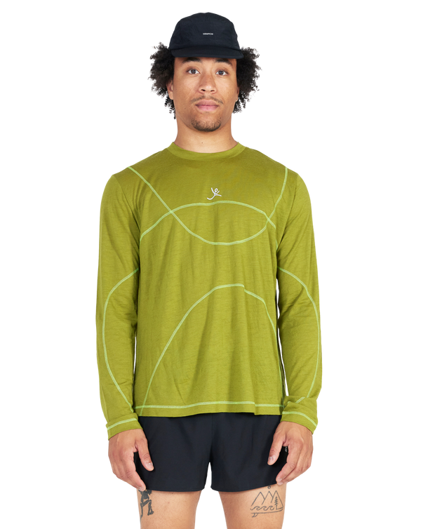 TIEMPOS™  Merino Wool Spotted Long Sleeve - All Gender