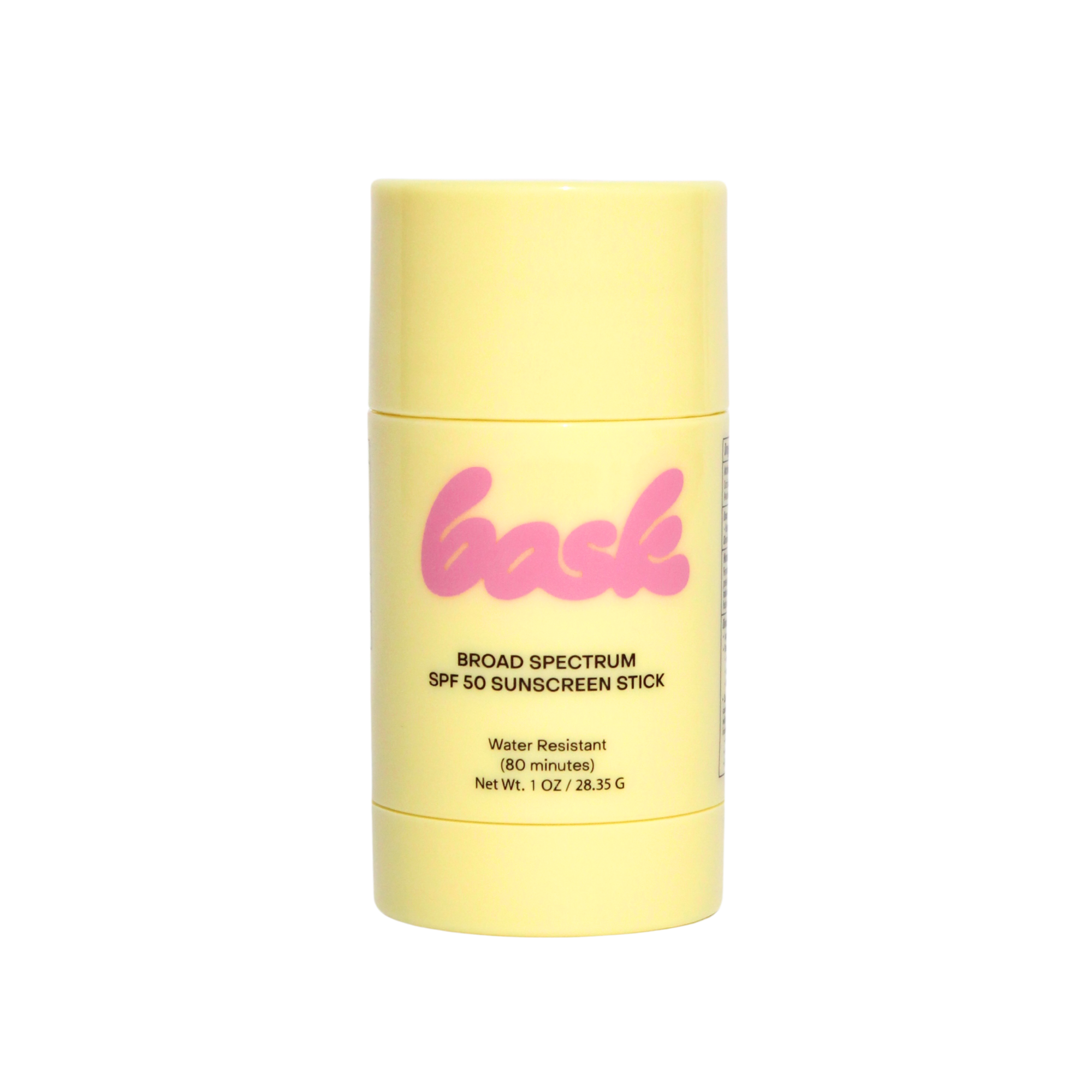 Bask SPF 50 Fragrance Free Suncreen Stick - Face & Lip Balm