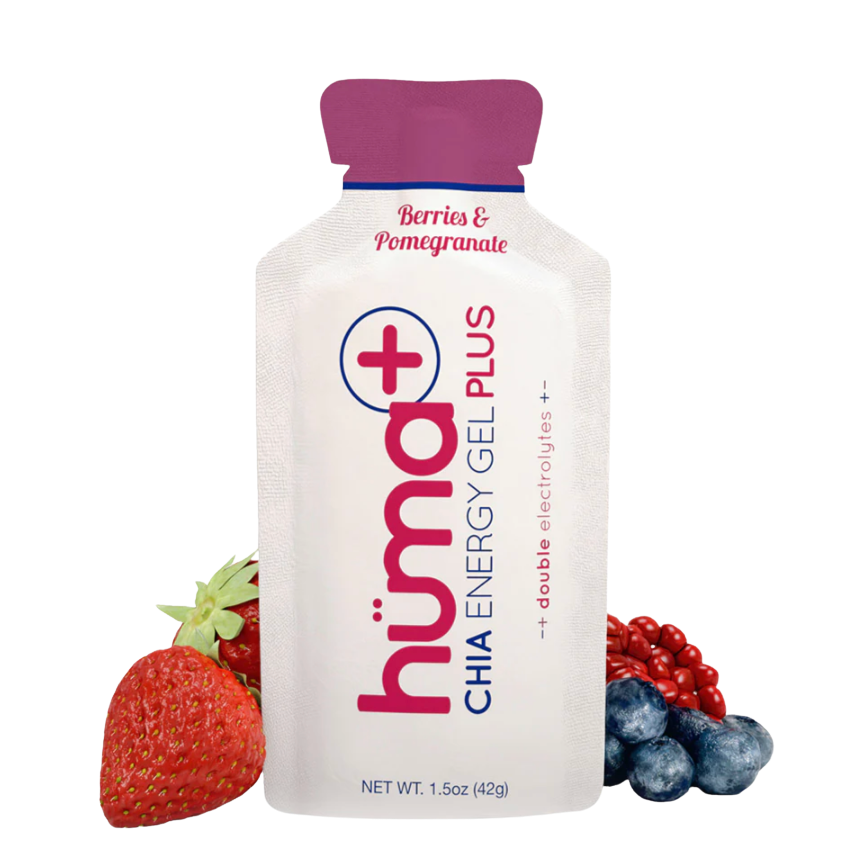 Hüma - Pomegranate Berry Energy Gels PLUS
