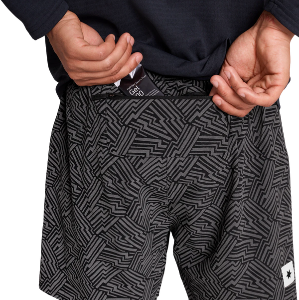 Saysky - Men's Reflective Pace 2 in 1 Shorts 5"