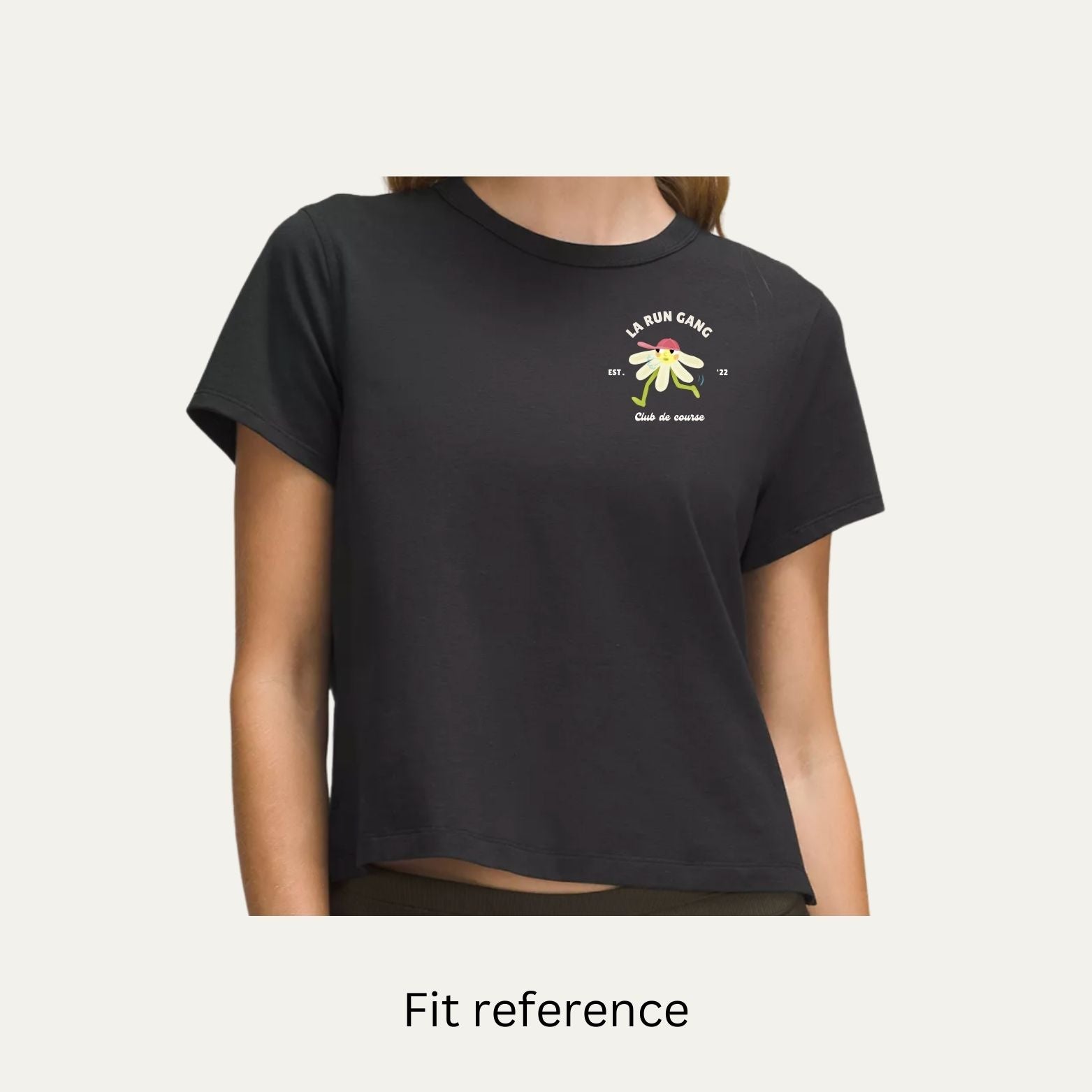 LA RUN GANG x PARTICIPATION FRIENDLY FLOWER TEE - WOMEN'S