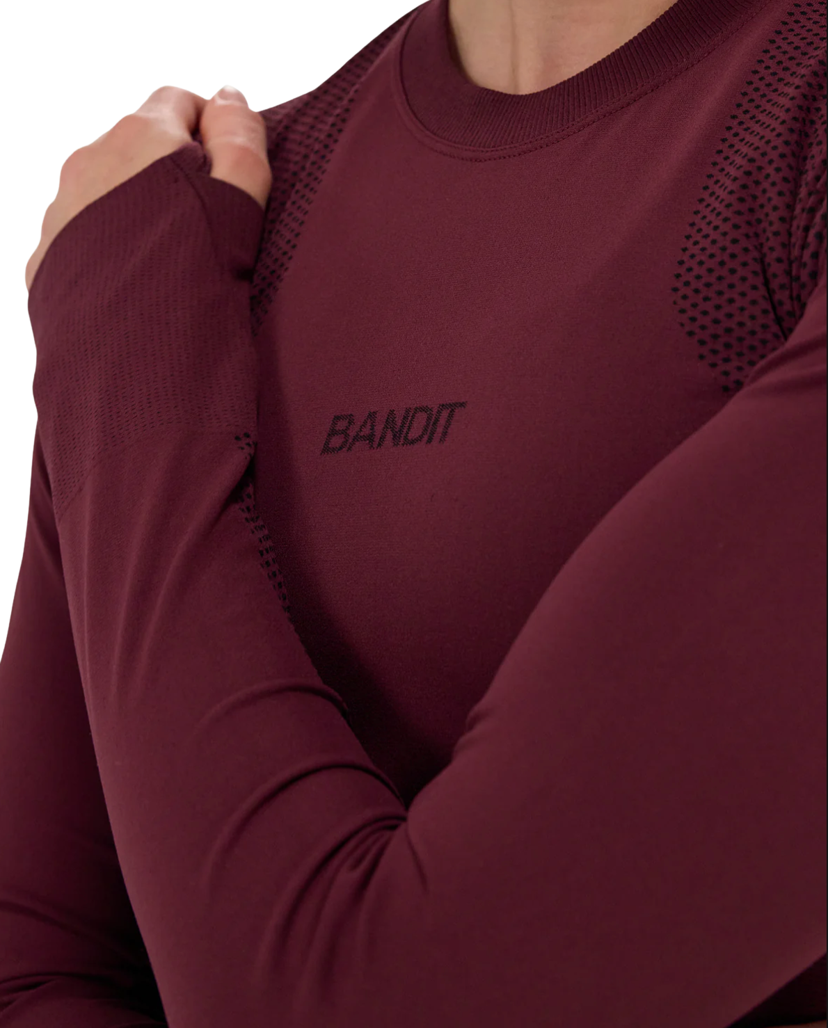 Bandit Running Women's Mercury Seamless™ Long Sleeve Crop
