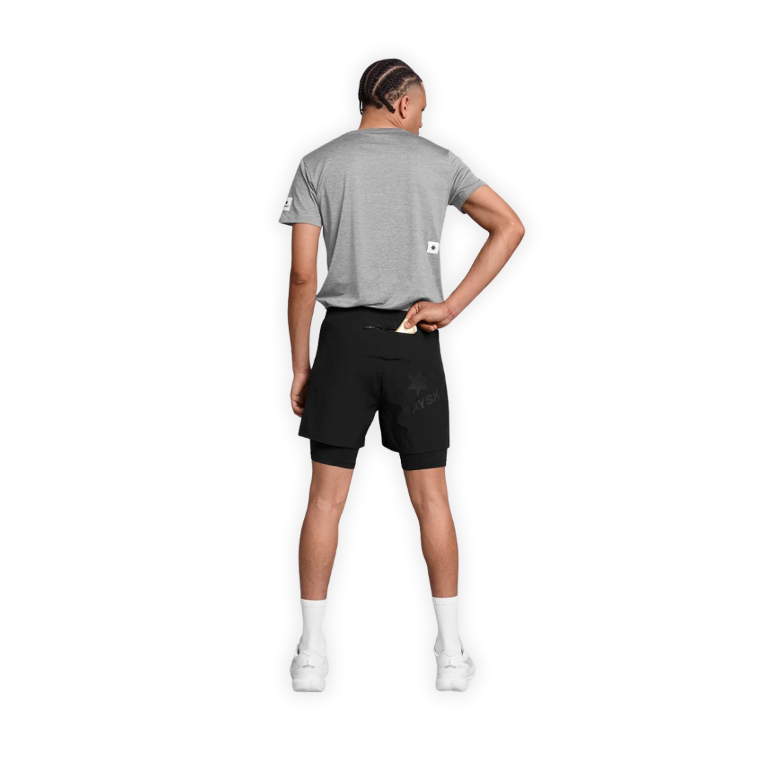 Saysky - Men's 2 in 1 Pace Shorts 5"