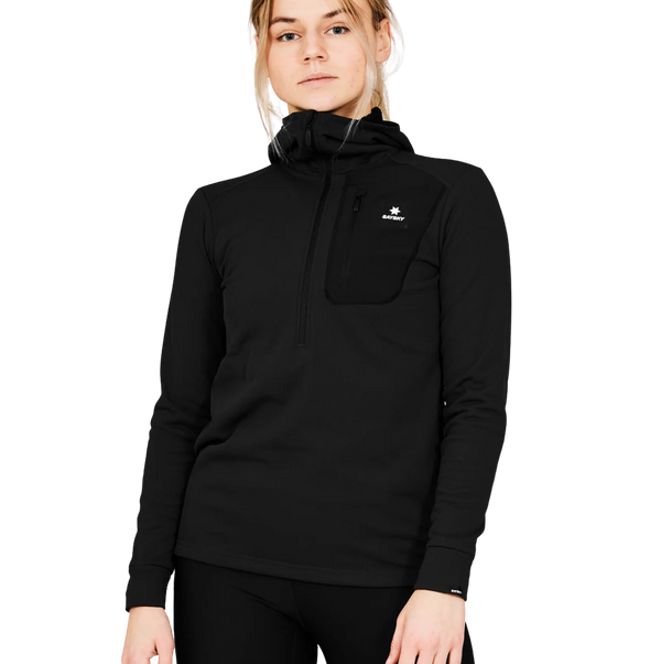 Saysky Women's Combat Half Zip Fleece Hoodie