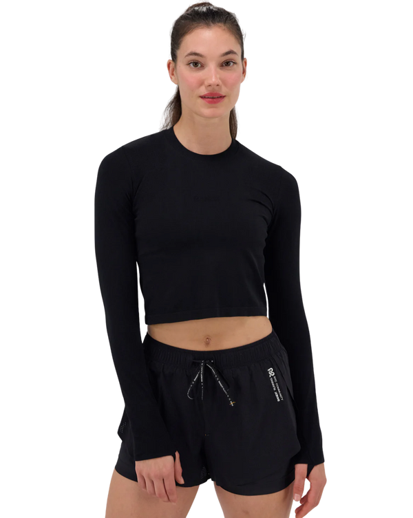 Bandit Running Women's Mercury Seamless™ Long Sleeve Crop