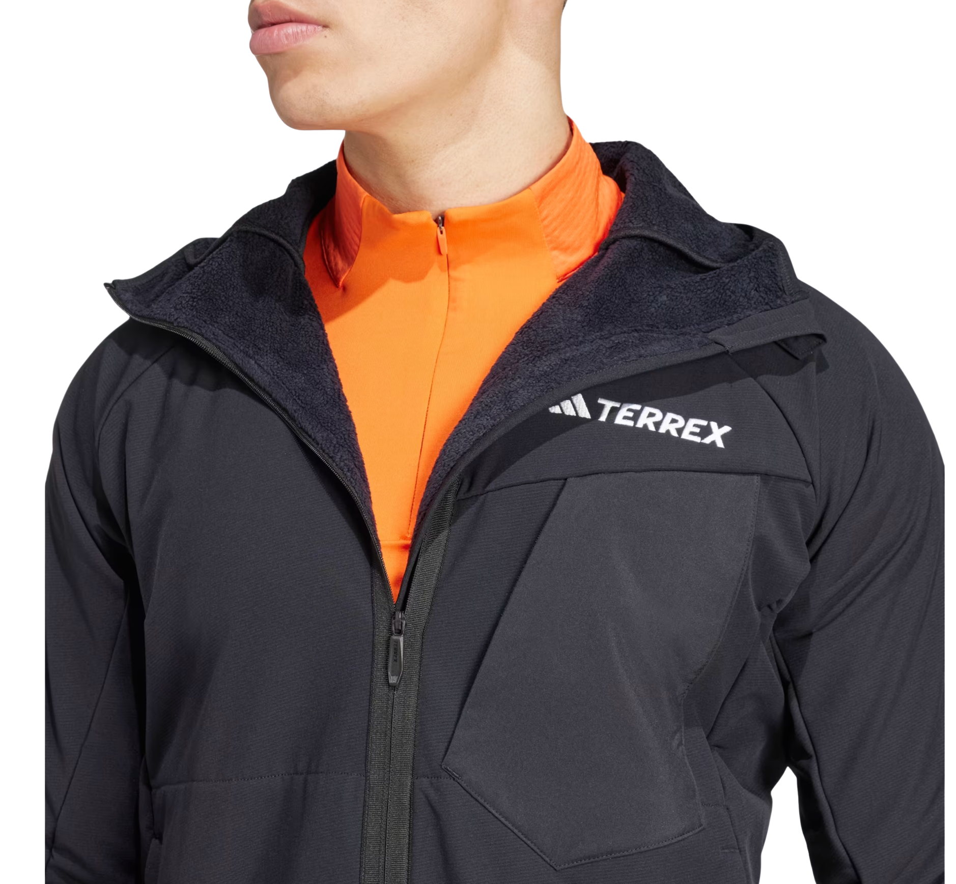 Adidas - Men's Terrex Xperior Softshell Fleece Hooded Jacket