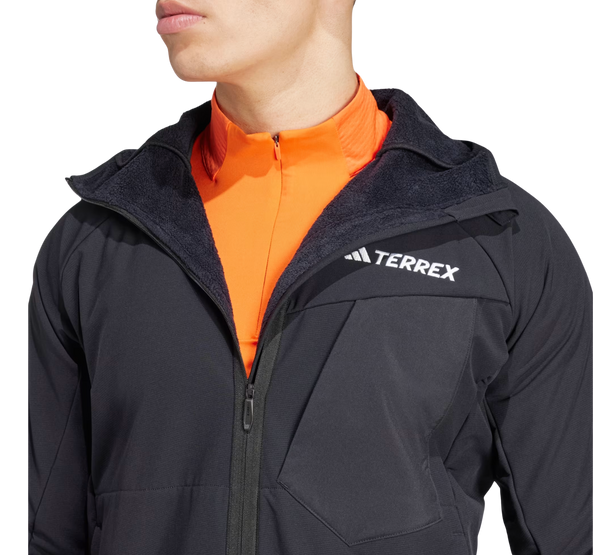 Adidas - Men's Terrex Xperior Softshell Fleece Hooded Jacket