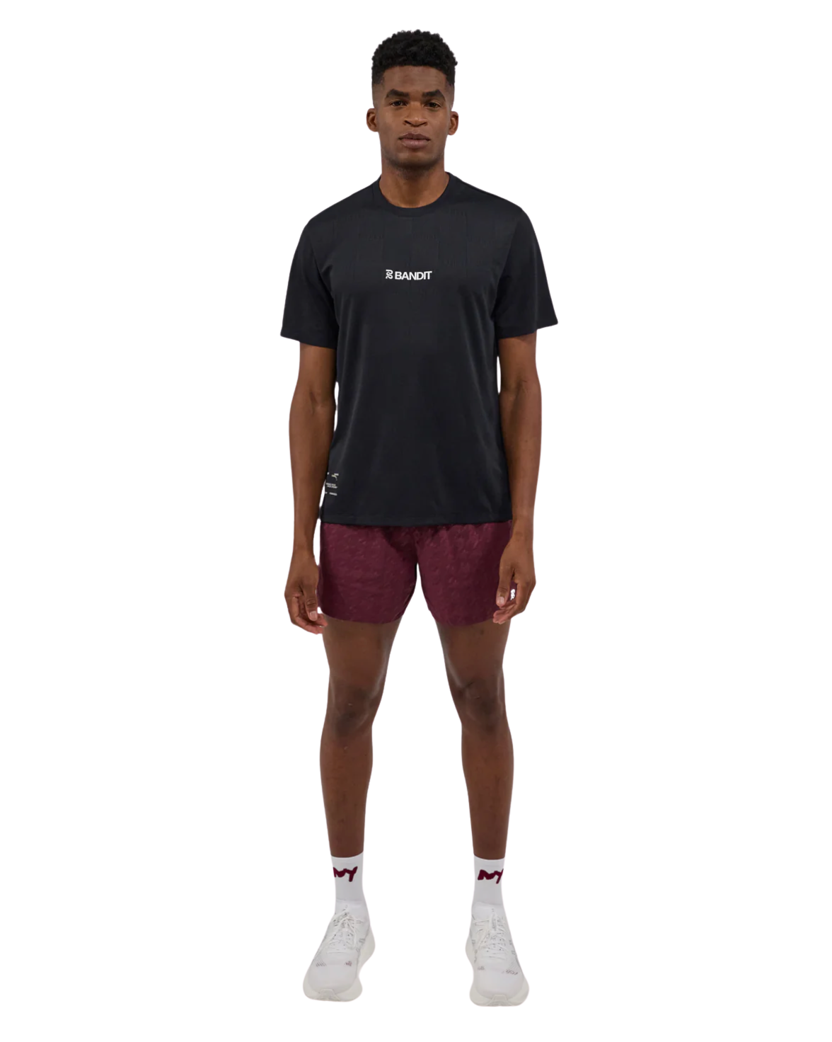 Bandit Running Cheque Jacquard Short Sleeve Tee - All Gender