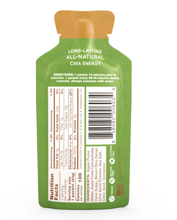 Huma Apple & Cinnamon Energy Gel