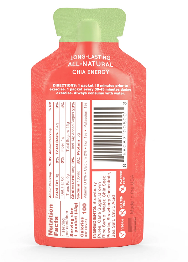 Huma Strawberry Energy Gel