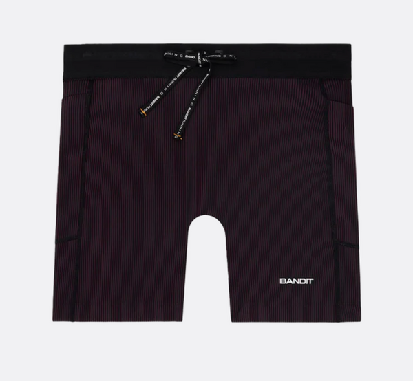 Bandit Striped Cadence 5" Compression Shorts - Women's
