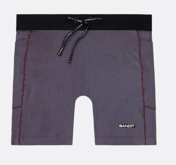 Bandit Striped Cadence 5" Compression Shorts - Women's