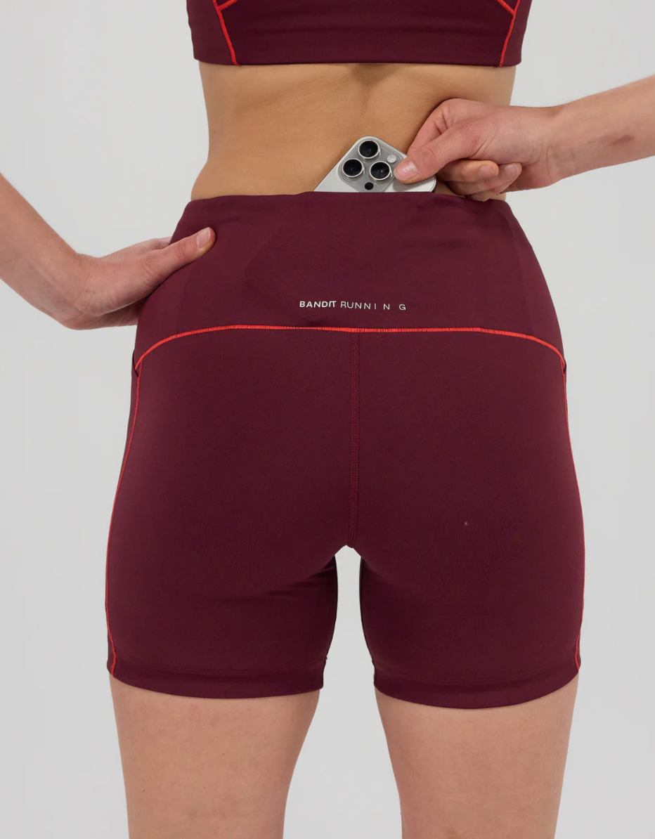 Bandit Stamina 5" Pop Stitch High Waist Compression Short - Women