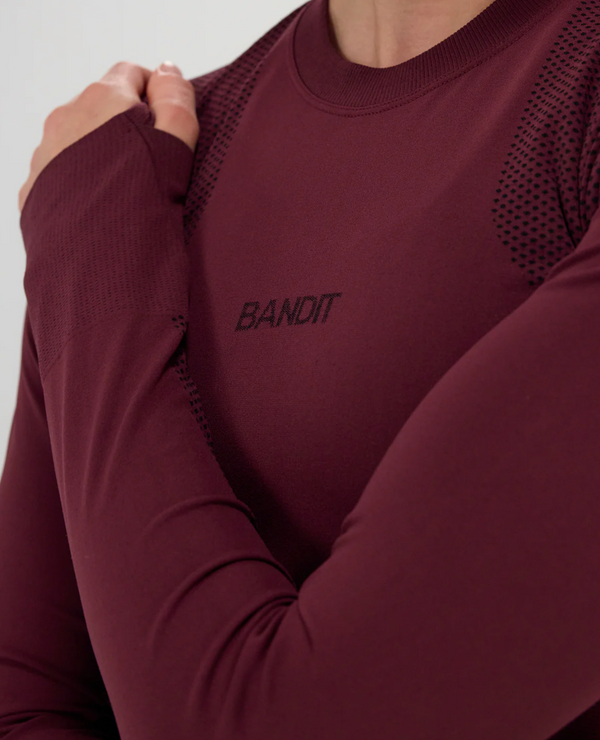 Bandit Mercury Seemless Long Sleeve Crop - Women's