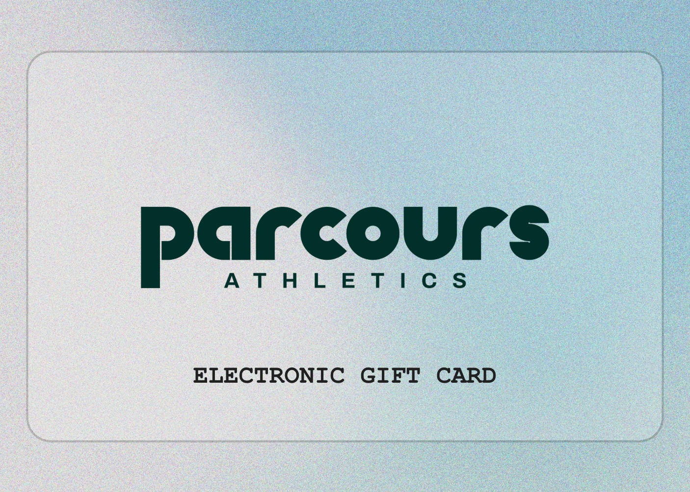 Parcours Athletics Gift Card