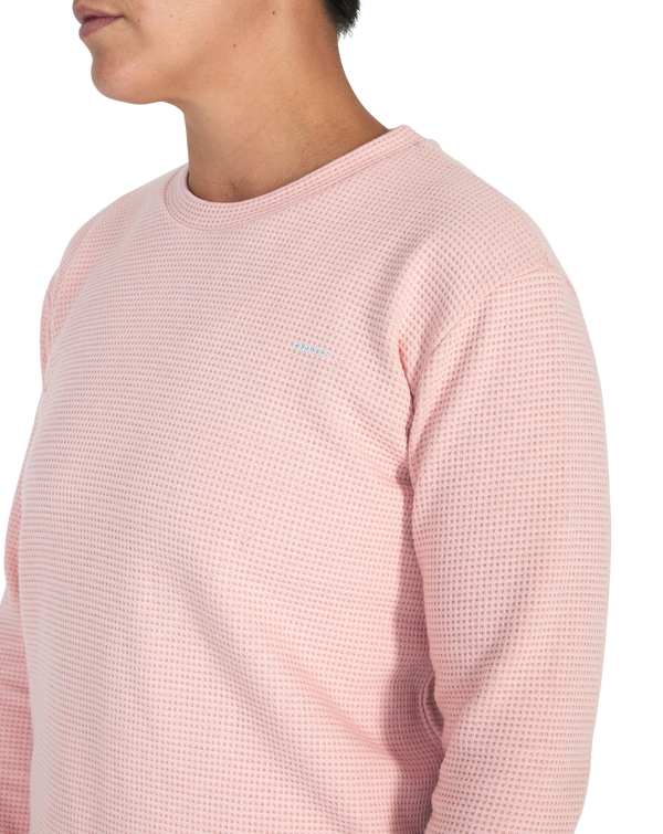 TIEMPOS™ Organic Cotton Waffle Long Sleeve