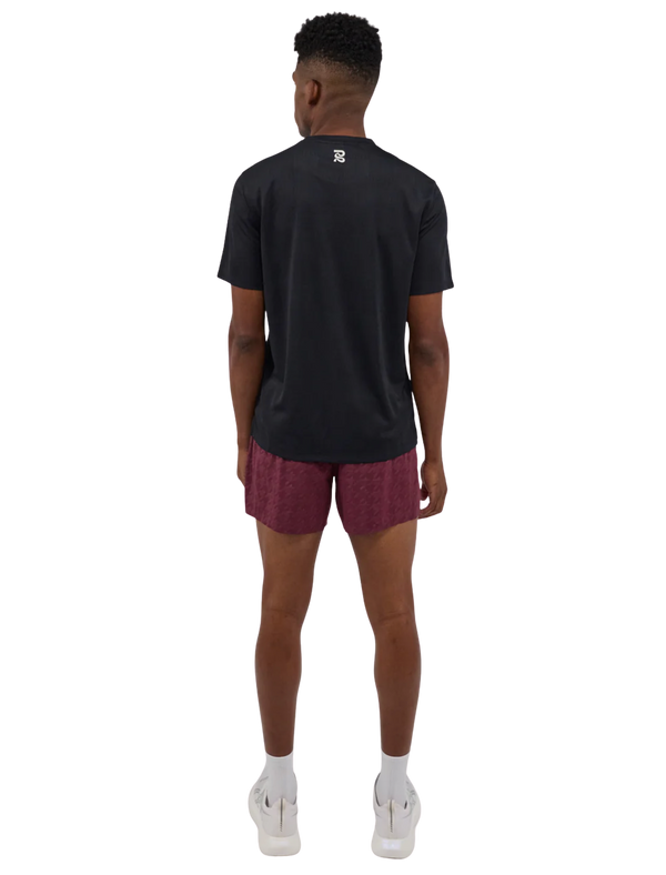 Bandit Running Cheque Jacquard Short Sleeve Tee - All Gender