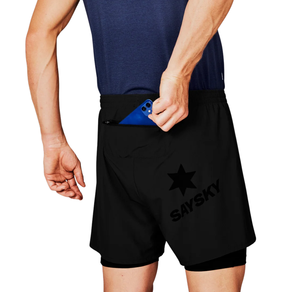 Saysky - Men's 2 in 1 Pace Shorts 5"