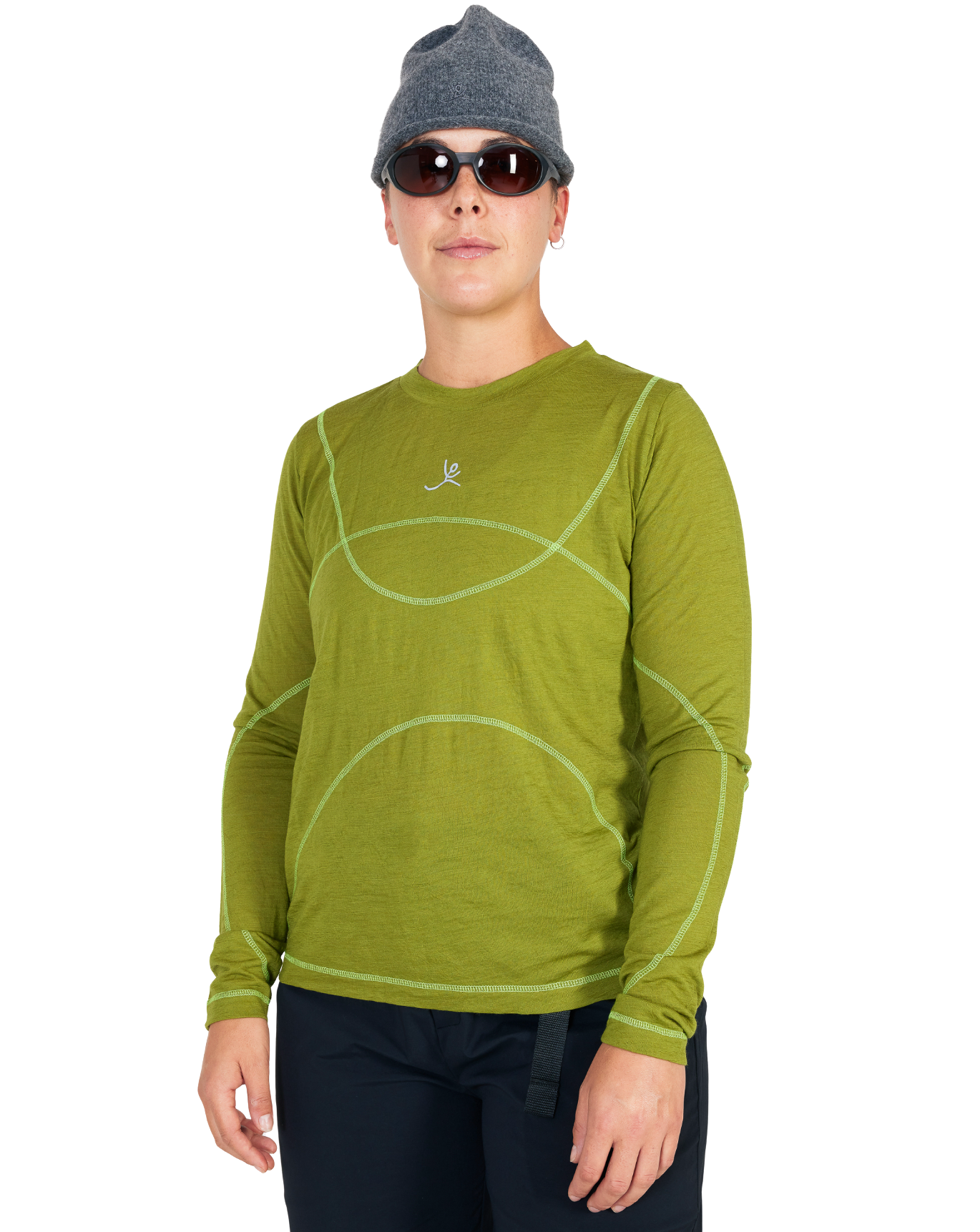 TIEMPOS™  Merino Wool Spotted Long Sleeve - All Gender