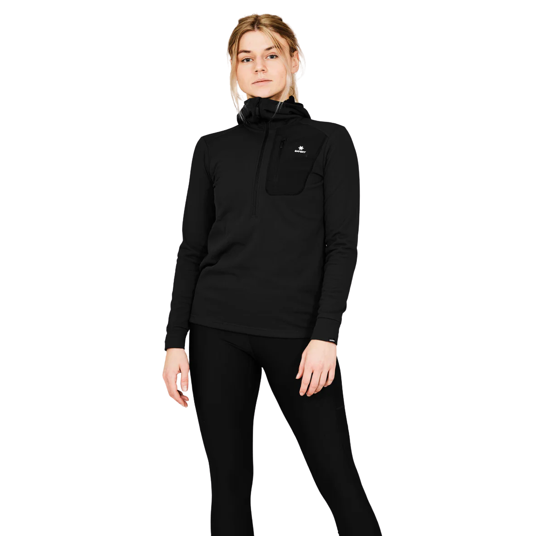 Saysky Women's Combat Half Zip Fleece Hoodie